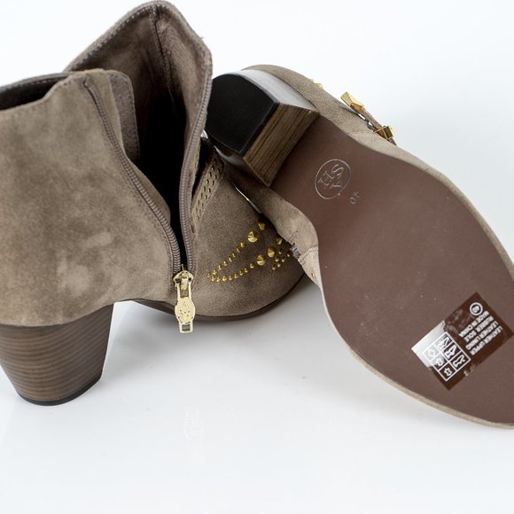 NWT ASH Studded  suede booties - sz 40 - Picture 7 of 7
